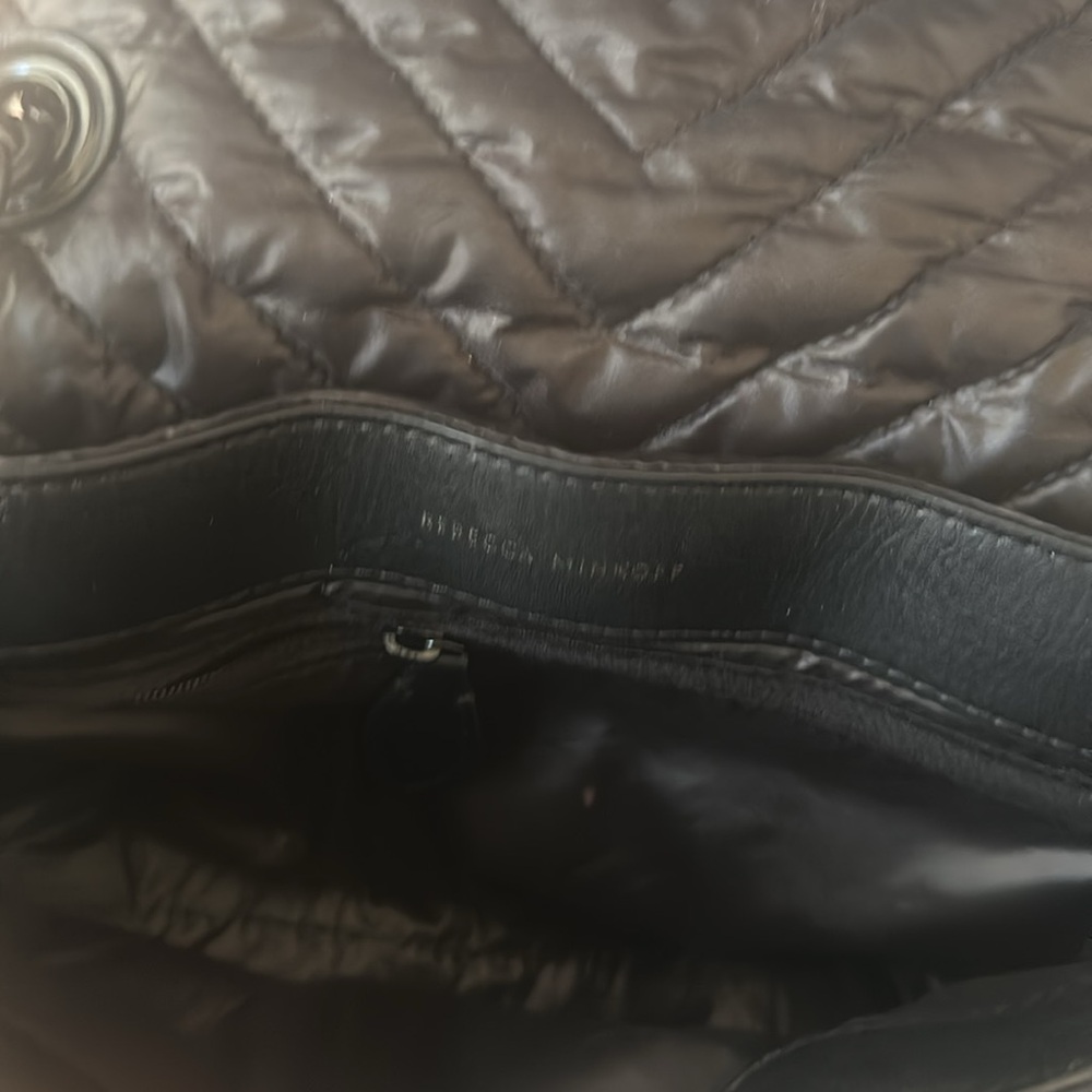 Rebecca Minkoff Black Quilted Women's Bag - Picture 6 of 7